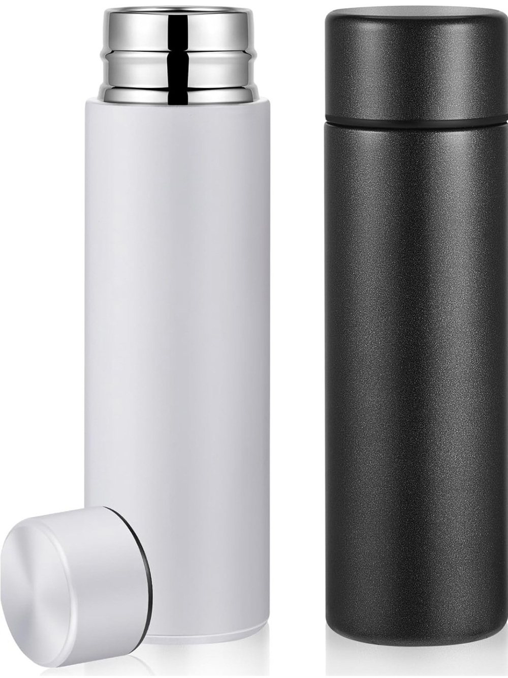 2 Mini Stainless Steel Water Bottles - Only Used Once!